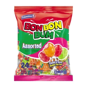 Colombina Bon Bon Bum Assorted Fruitmix 15 x 408 gr