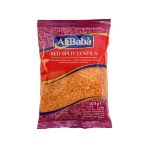 LENTILS RED SPLIT ALI BABA 21X500G