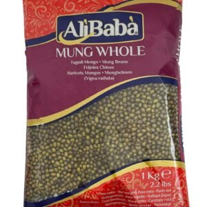 MUNG WHOLE(BEANS) ALI BABA 6X2KG