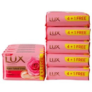 LUX SOAP PINK PACK OF 5 1X100G