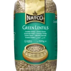 Natco Green Lentils 20X500G