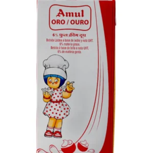 AMUL GOLD MILK FULL CREAM (FAT 6%) 6X1L