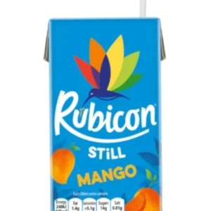 Rubicon Juice Mango Drink Half Sugar 27X288ML