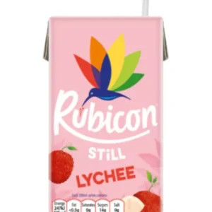 RUBICON Lychee Juice Drink Half Sugar 12X288ml