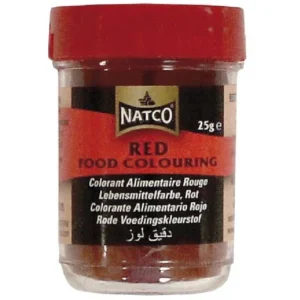 Natco Red Food Colouring - Powder 12X25g
