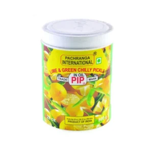 PIP LIME & GREEN CHILLI PICKLE 12X800g